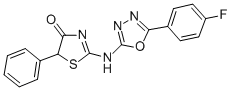 CAS 199339-13-4, 2-((5-(4-Fluorophenyl)-1,3,4-oxadiazol-2-yl