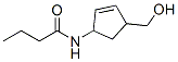 CAS 199395-81-8, Butanamide,  N-[4-(hydroxymethyl)-2-cyclope