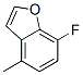CAS 199391-57-6, Benzofuran, 7-fluoro-4-methyl- (9CI) 