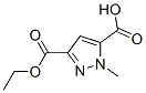 CAS 199480-36-9, 1H-Pyrazole-3,5-dicarboxylicacid,1-methyl-, 