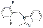 CAS 199594-68-8, 1-((2,6-Difluorophenyl)methyl)-2-methylbenz 
