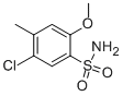 CAS 199590-75-5, 5-CHLORO-2-METHOXY-4-METHYLBENZENESULFONAMI 