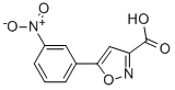 CAS 199601-80-4, 5-(3-NITROPHENYL)-3-ISOXAZOLECARBOXYLIC ACI 