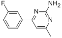 CAS 199864-42-1, 4-METHYL-6-(3-FLUOROPHENYL)PYRIMIDIN-2-AMIN 