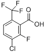 CAS 186517-41-9, 3-CHLORO-2-FLUORO-6-(TRIFLUOROMETHYL)BENZOI